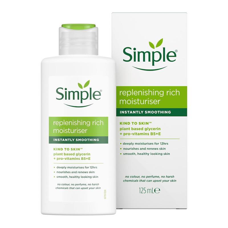 کرم آبرسان سیمپل simple مدل ریچ مخصوص پوست خشک