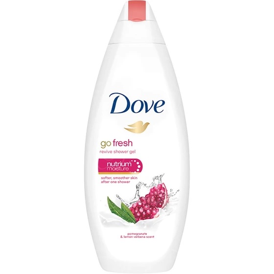 شامپو بدن حاوی عصاره انار از برند داو Dove مدل Go Fresh Revive حجم 200ml