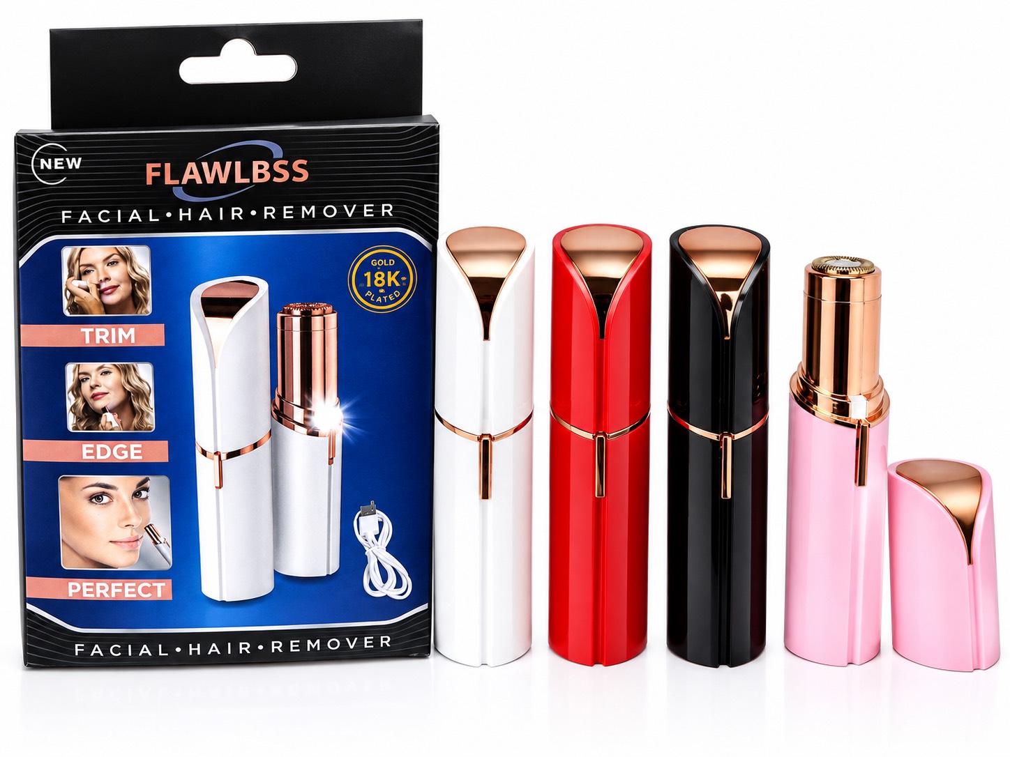 شیور موزن صورت فلاولس Flawless