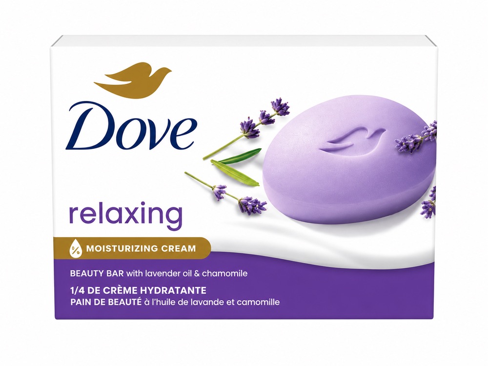 صابون نرم کننده داو Dove مدل Relaxing حجم 106g