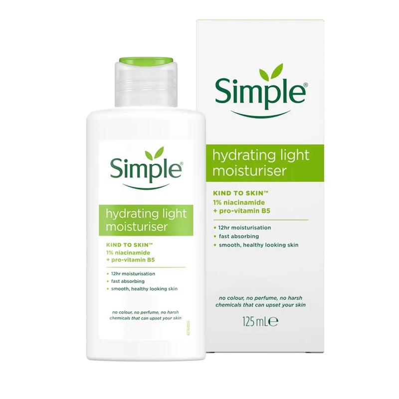 کرم آبرسان سیمپل simple مدل لایت مخصوص پوست چرب و مختلط