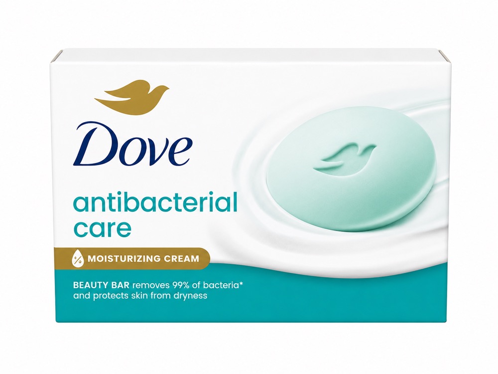 صابون نرم کننده داو Dove مدل Antibacterial Care حجم 106g