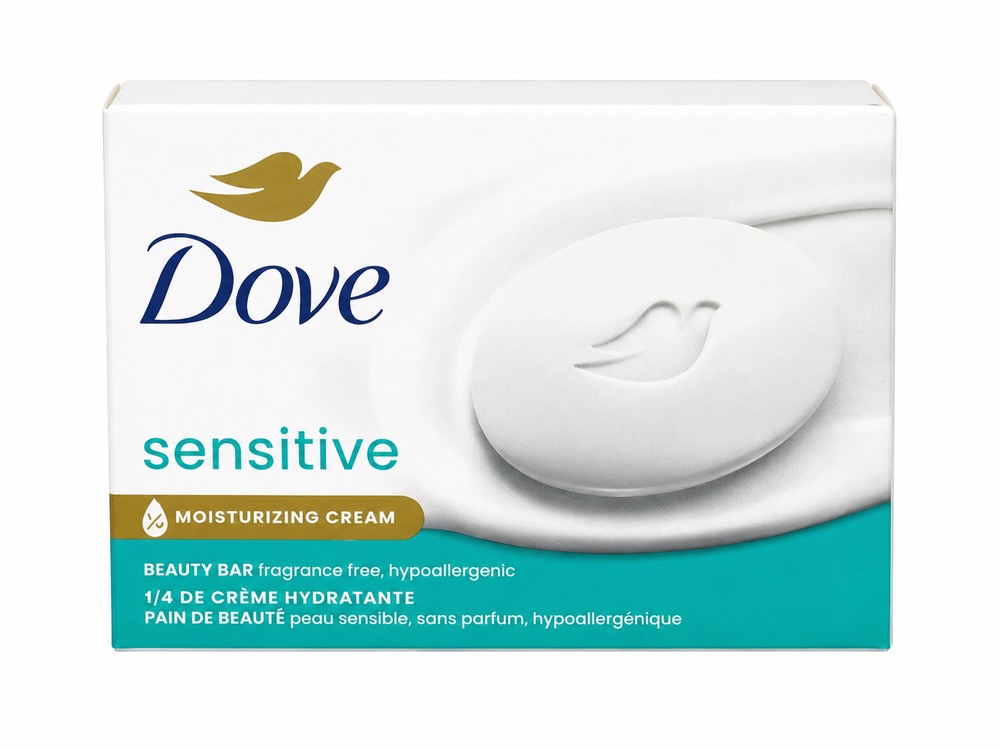 صابون داو Dove مدل Sensitive حجم 106g